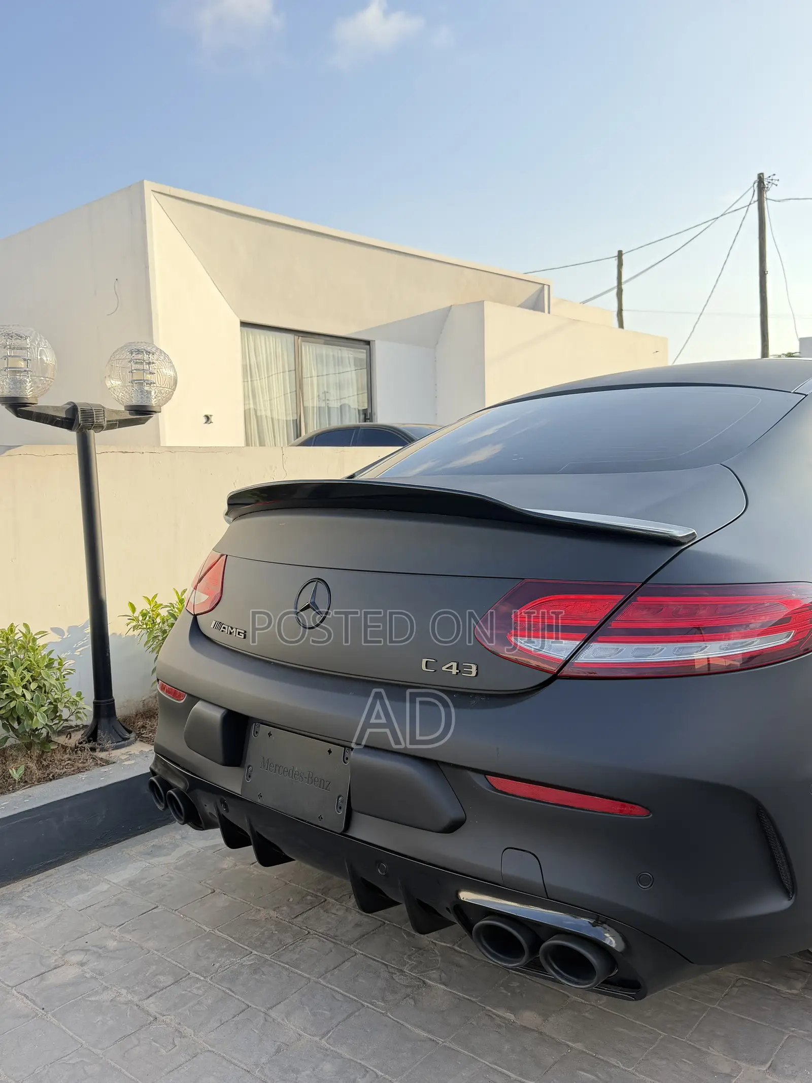 Mercedes-Benz C43 2020 Matt Black