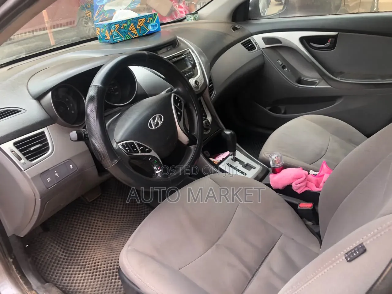Hyundai Elantra GLS Sedan FWD (1.8L 4cyl 6A) 2013 Gray