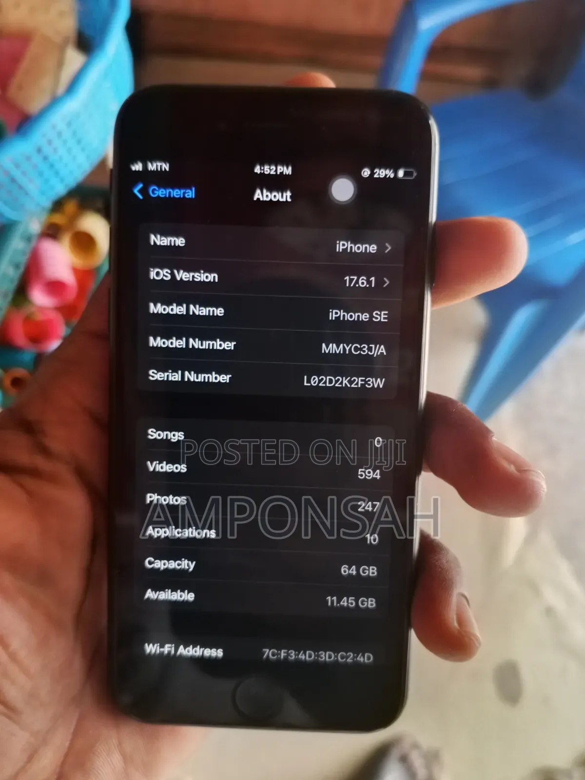 Apple iPhone SE 64 GB Black