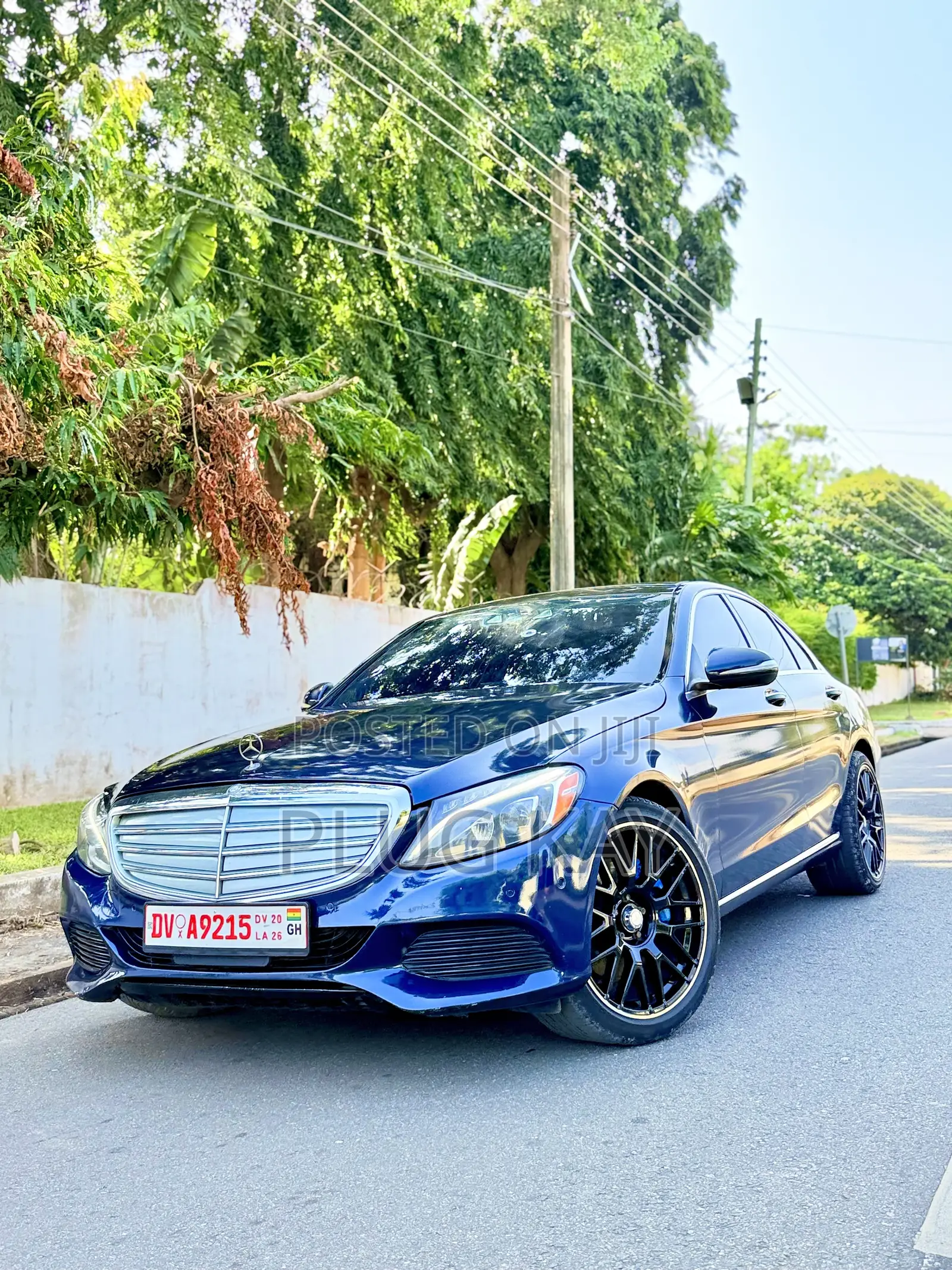 Mercedes-Benz C300 Luxury 4Matic Sedan AWD (2.0L 4cyl 7A) 2016 Blue