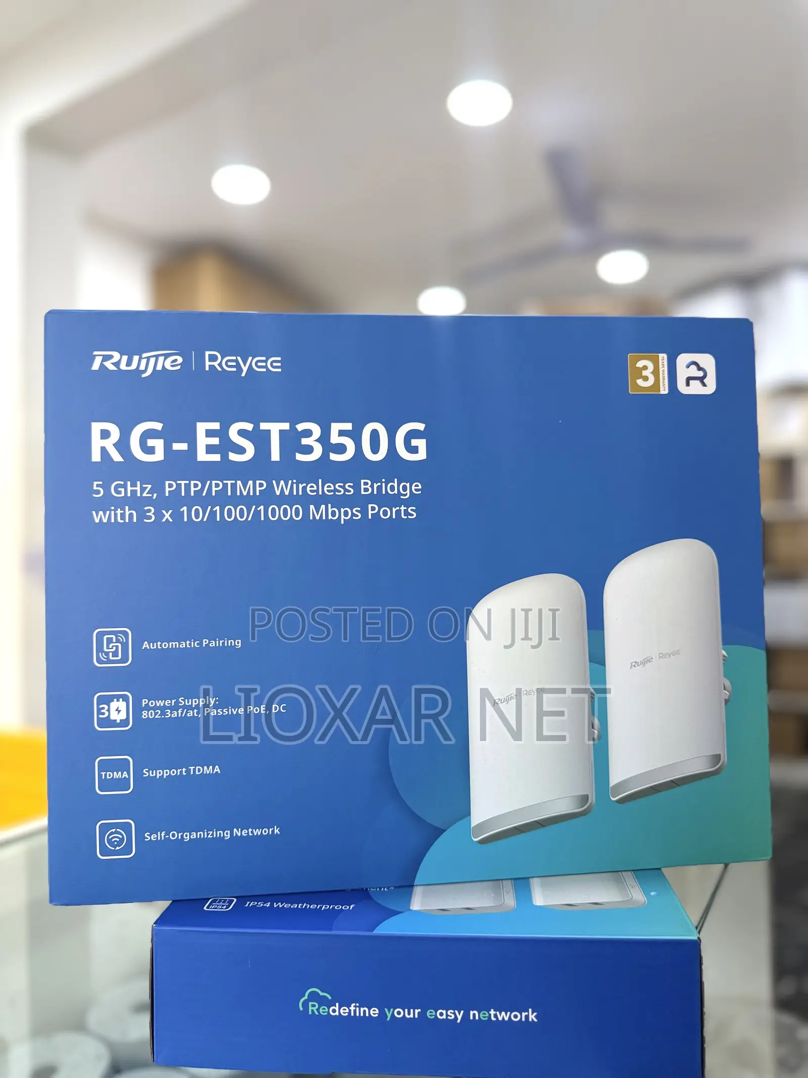 Ruijie RG-EST350G, 5 Km, 16 dBi Wireless Bridge (Pair)