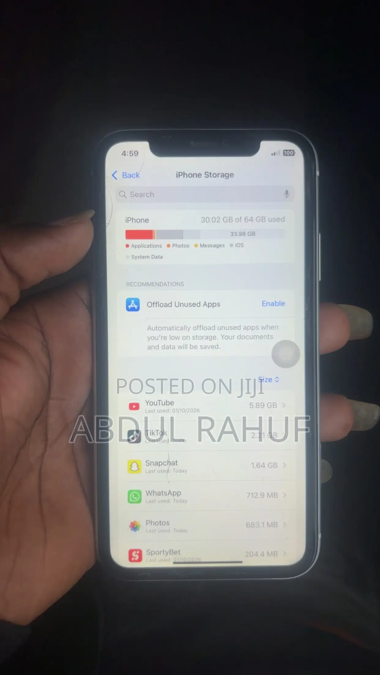 Apple iPhone XR 64 GB White