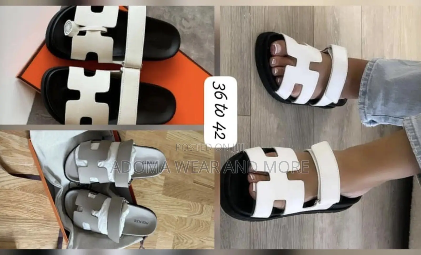 Hermes Slippers