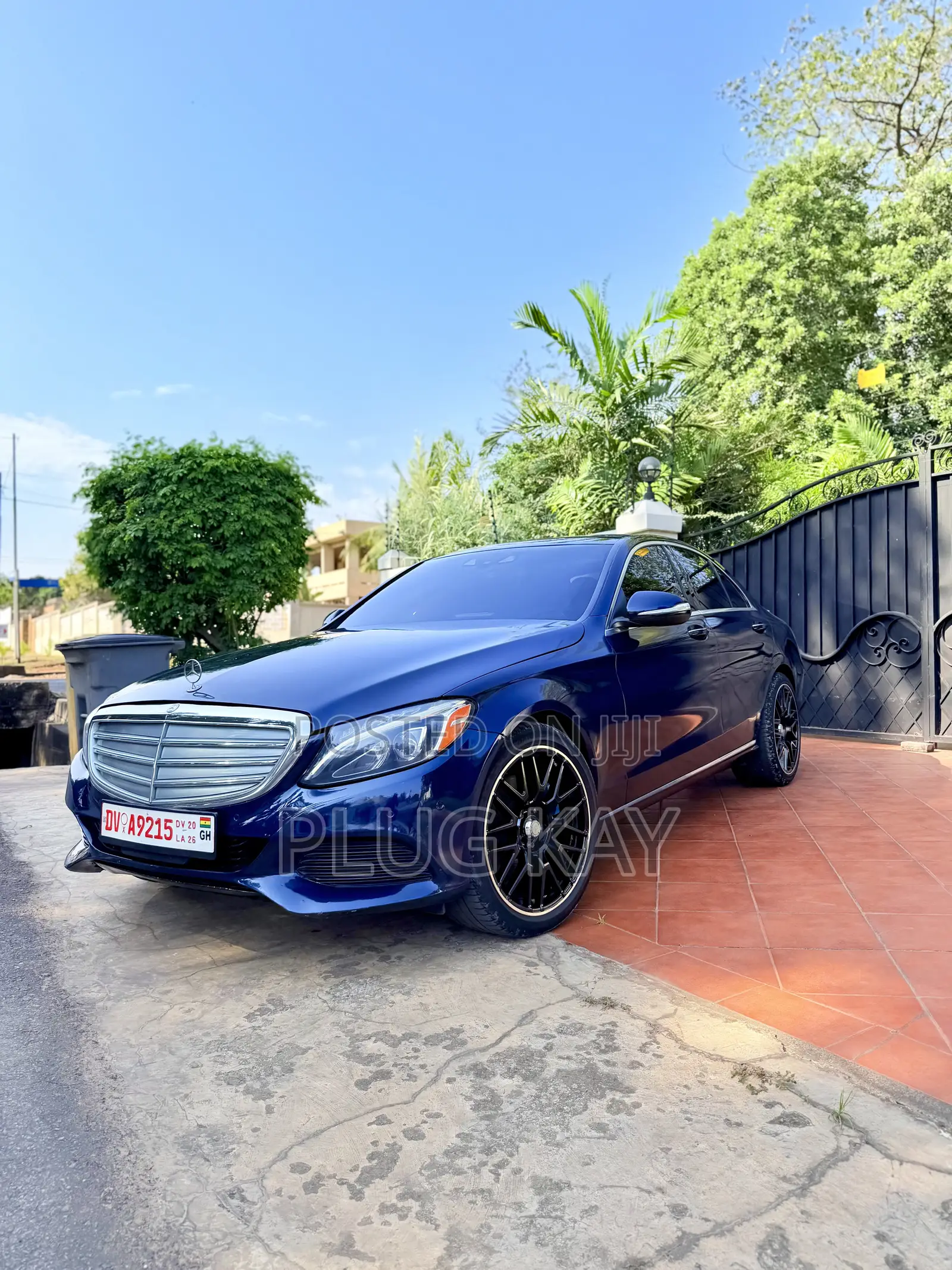 Mercedes-Benz C300 Luxury 4Matic Sedan AWD (2.0L 4cyl 7A) 2016 Blue