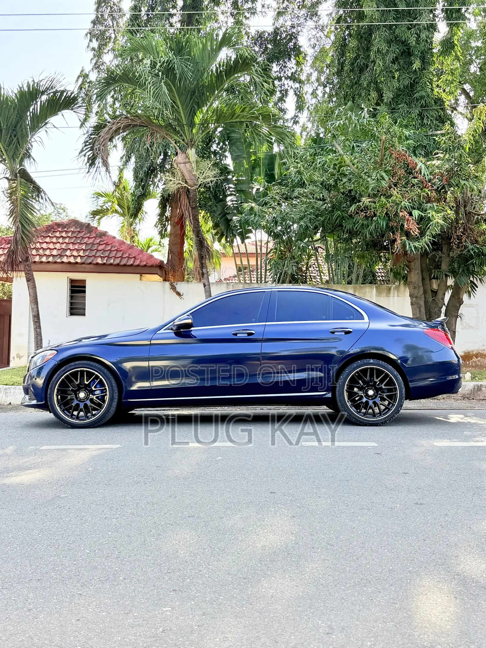 Mercedes-Benz C300 Luxury 4Matic Sedan AWD (2.0L 4cyl 7A) 2016 Blue