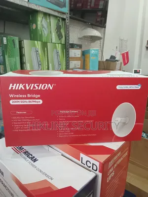Hikvision 20KM 5GHz 867 MBPS Wireless Bridge