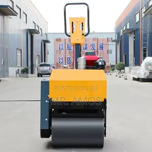 600KG AL-60 Double Drum Walk-Behind Roller