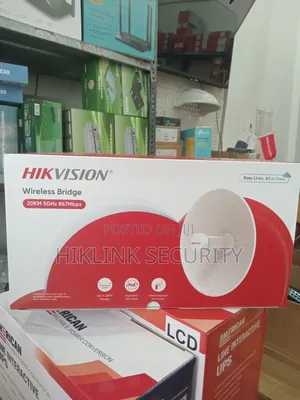 Hikvision 20KM 5GHz 867 MBPS Wireless Bridge