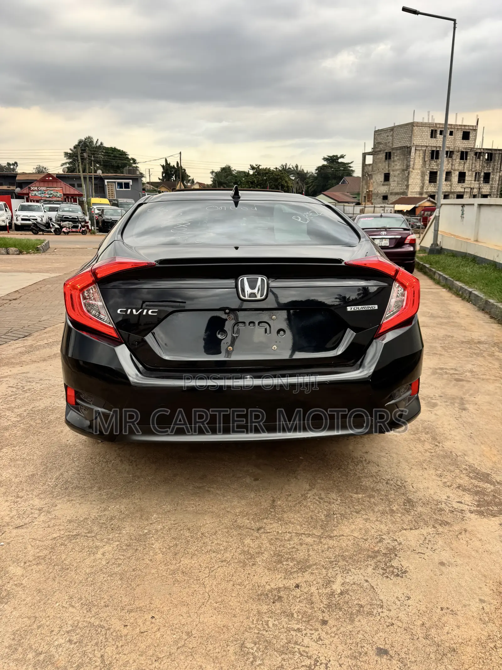 Honda Civic Touring 4dr Sedan (1.5L 4cyl) 2017 Black