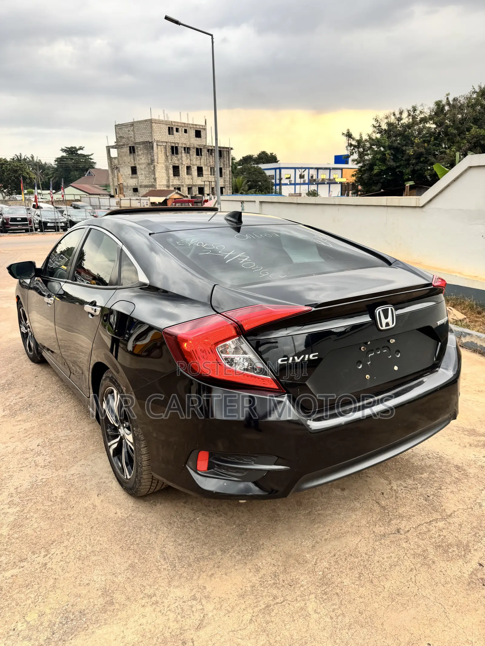 Honda Civic Touring 4dr Sedan (1.5L 4cyl) 2017 Black