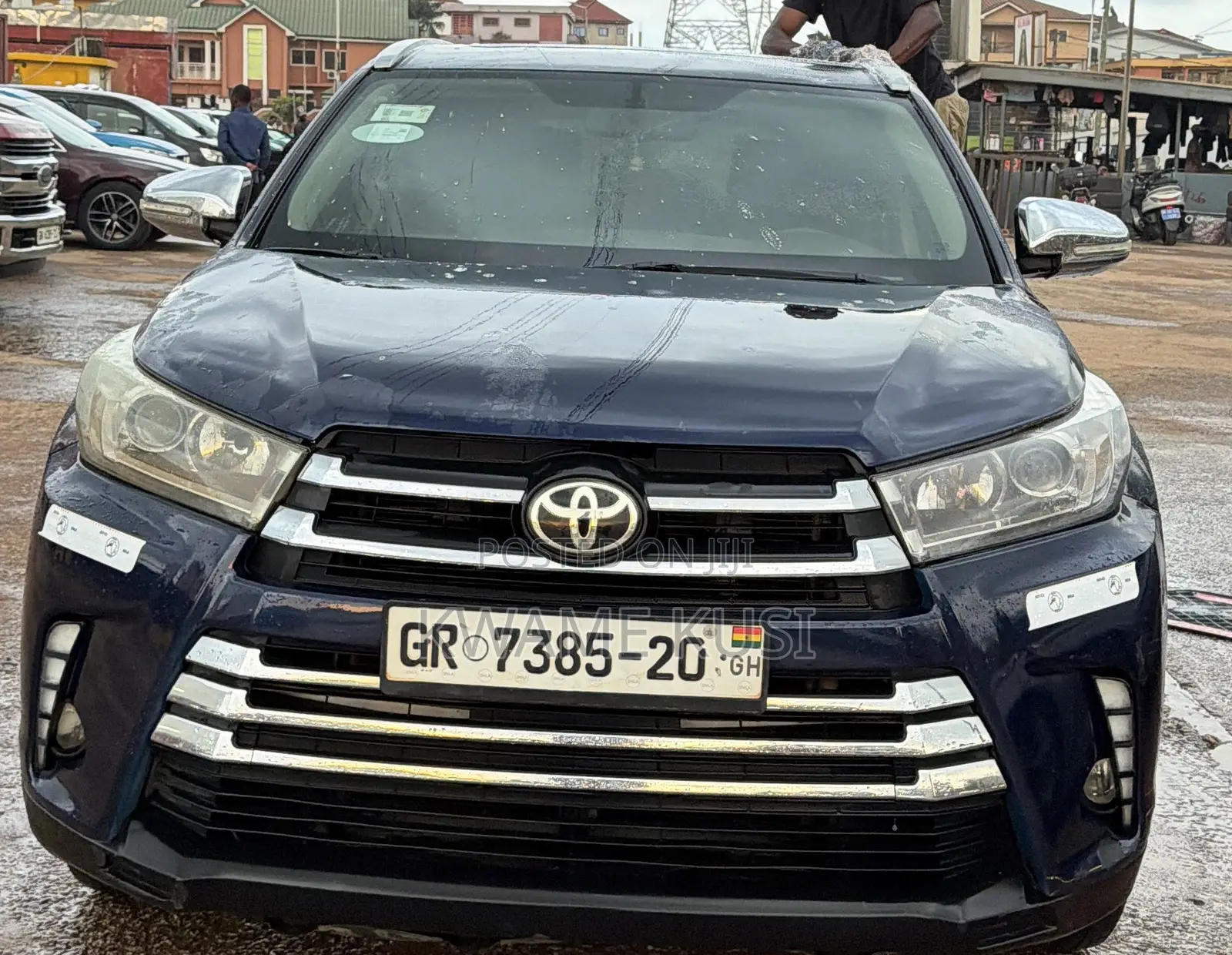 Toyota Highlander XLE V6 4x4 (3.5L 6cyl 6A) 2016 Blue