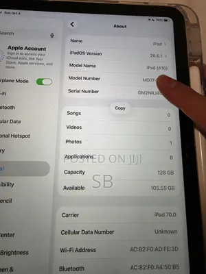 Apple iPad (2025) 128 GB Silver