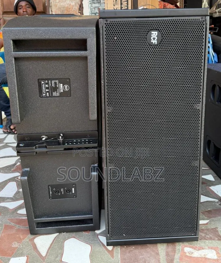 Pair of RCF 12inches Line Array Speakers (2×12inches)