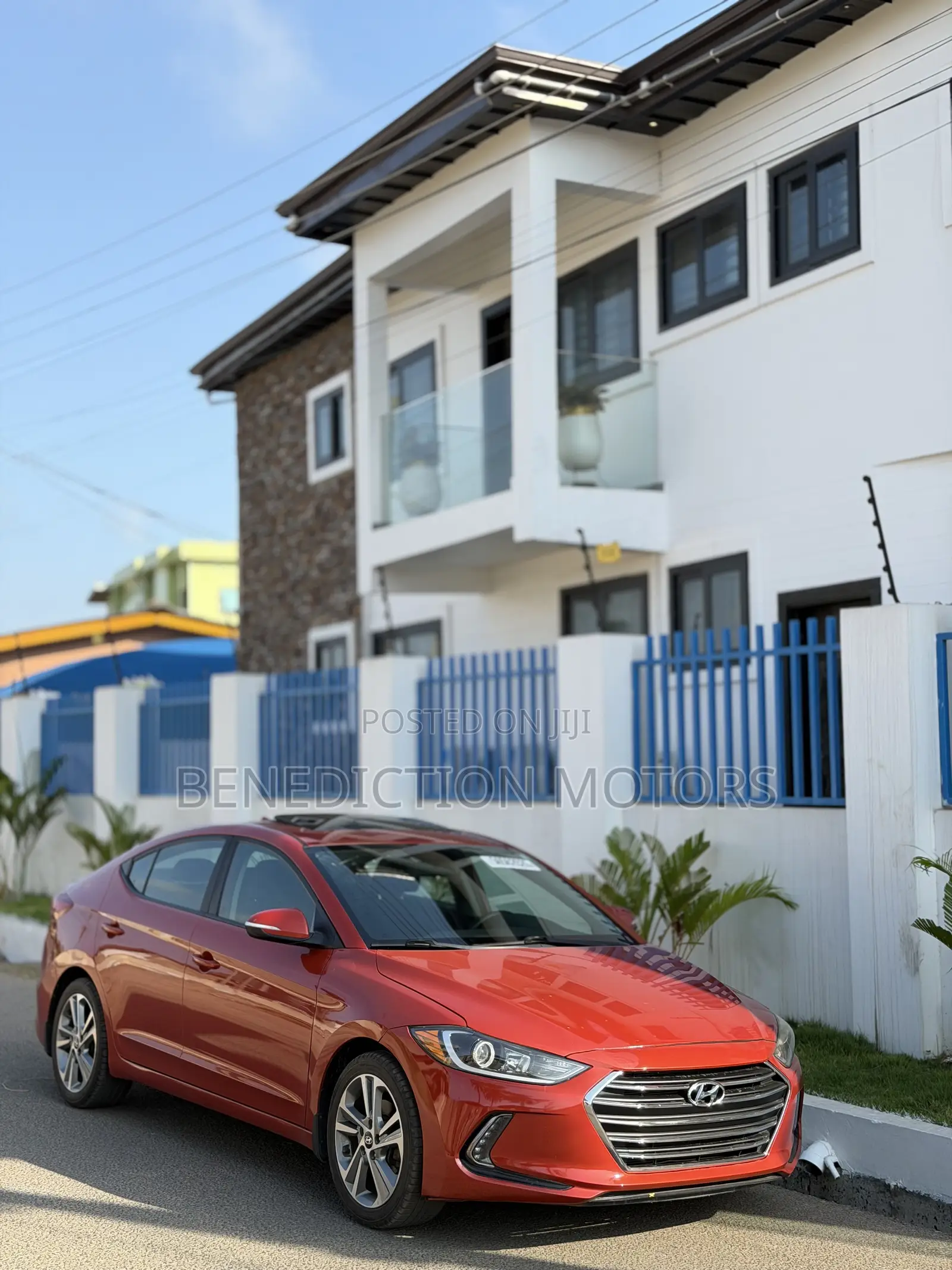 Hyundai Elantra Limited Sedan FWD (2.0L 4cyl 6A) 2017 Orange