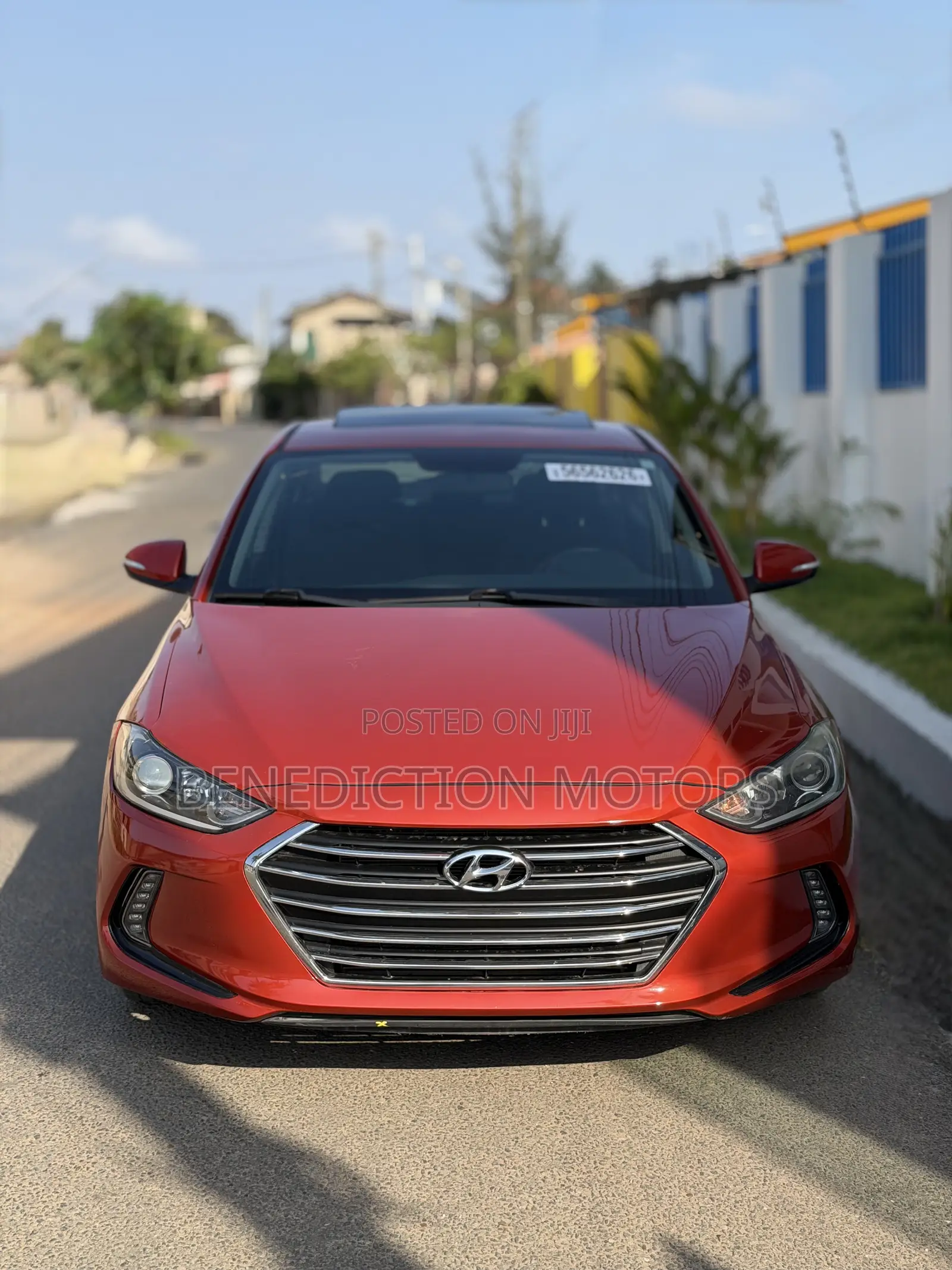 Hyundai Elantra Limited Sedan FWD (2.0L 4cyl 6A) 2017 Orange