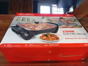 Easy Cook Electric Skillet,nice Serve Decakila Electric Skillet,1500W