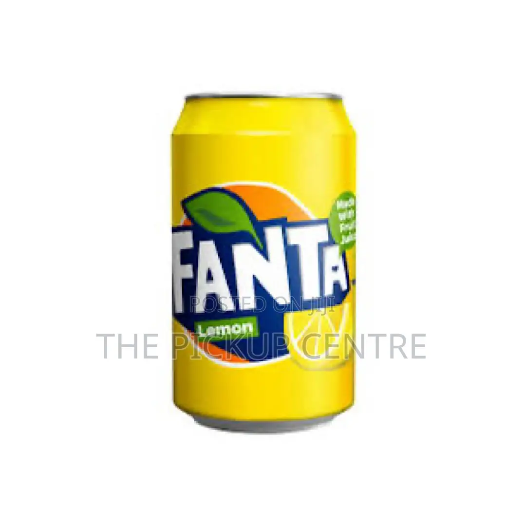 Fanta Soda Mixed Case 330ml Cans - Orange, Lemon, Fruit Twist/17Ghs