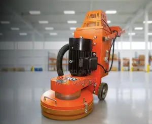Concrete Grinder With Built in Vacuum Cleaner 4kw 380v +Sand Paper
