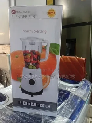 H&A 2 in 1 Blender -Easy to Operate and Clean