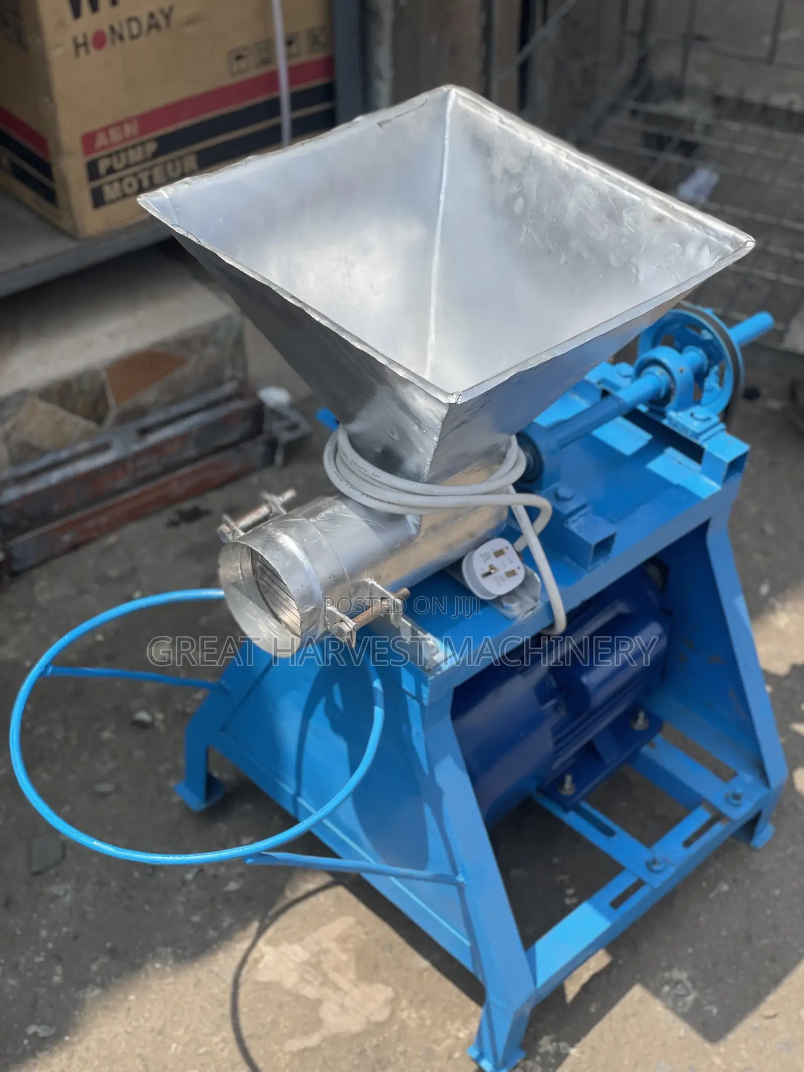 Fufu Pounding Machine With Electric Motor