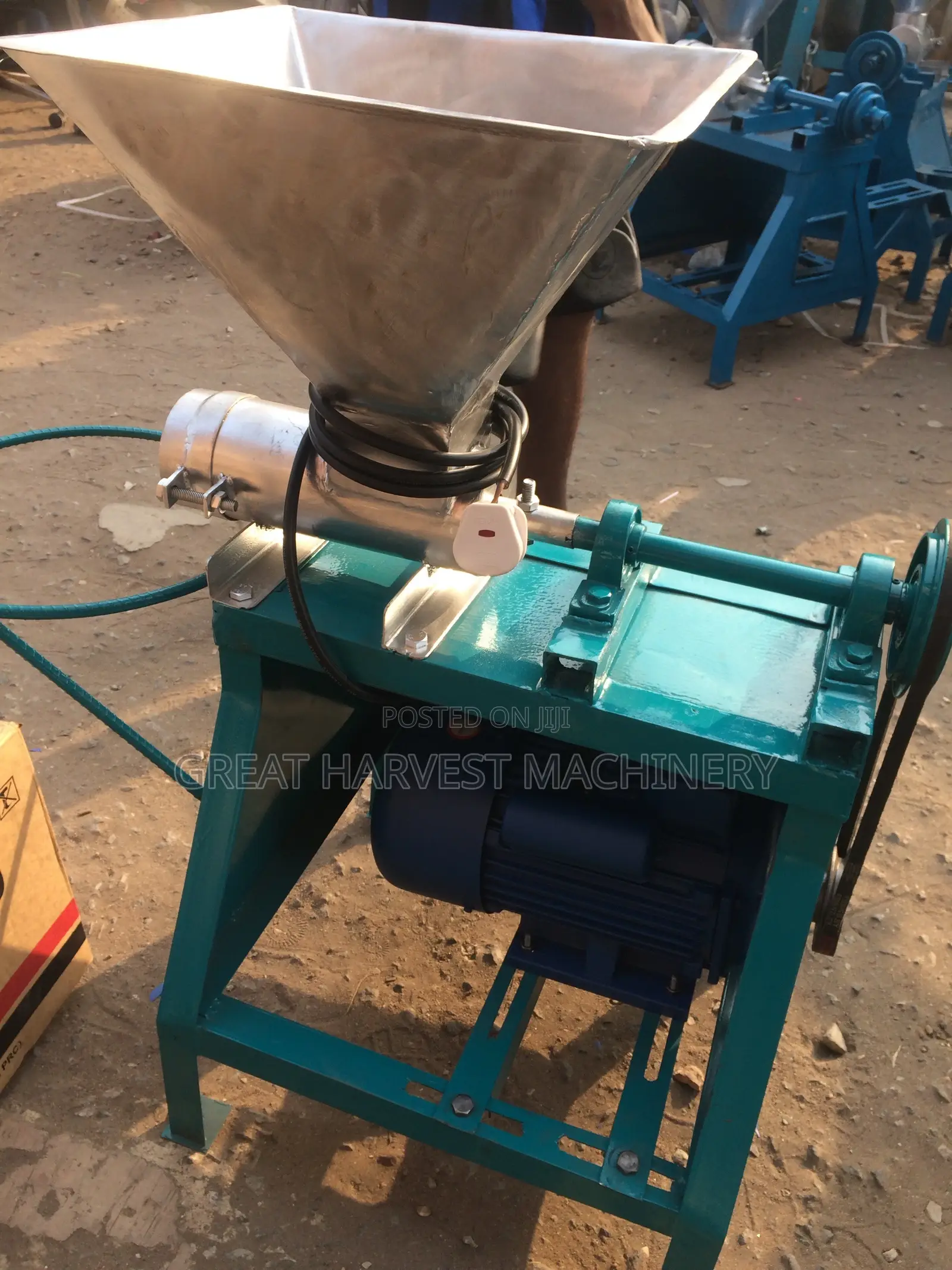 Fufu Pounding Machine With Electric Motor