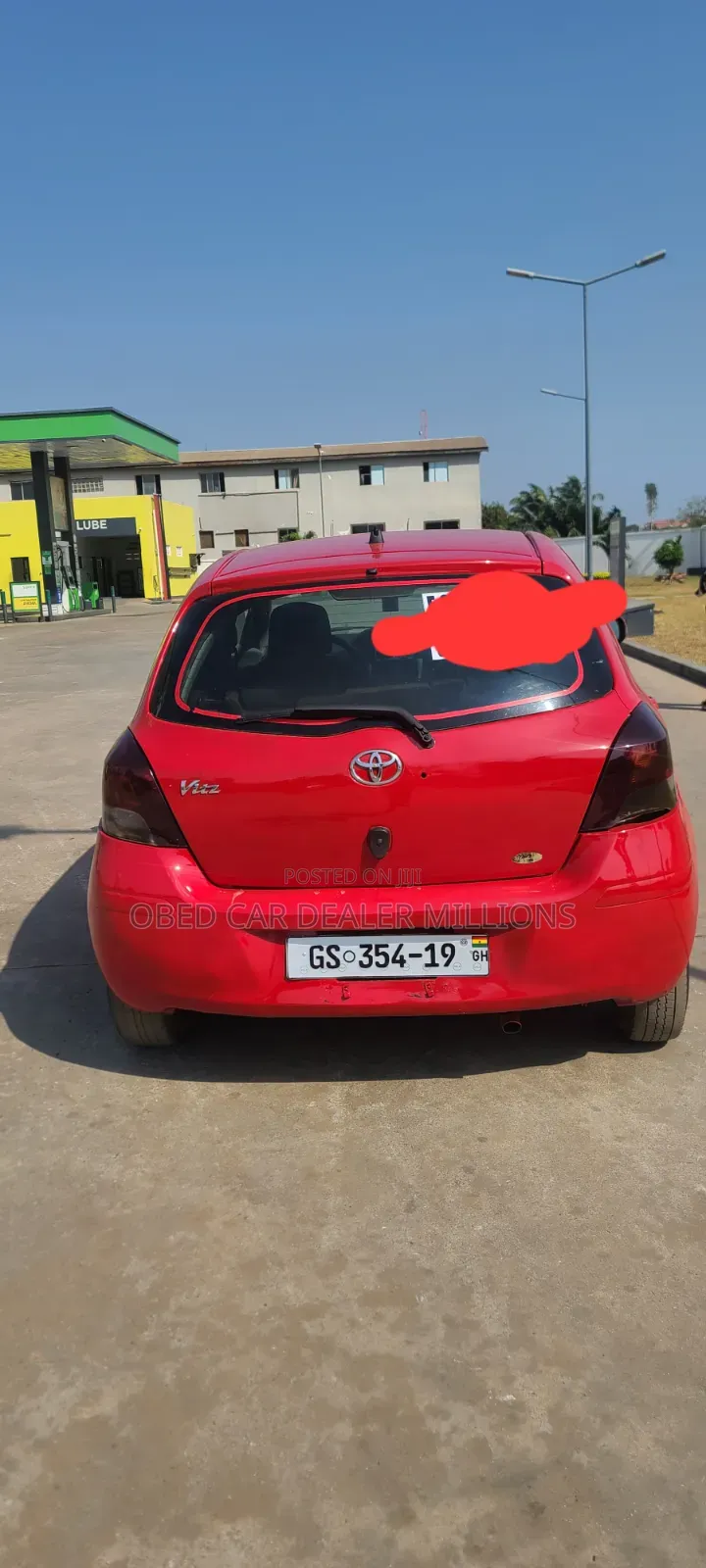 Pontiac Vibe 2008 Red