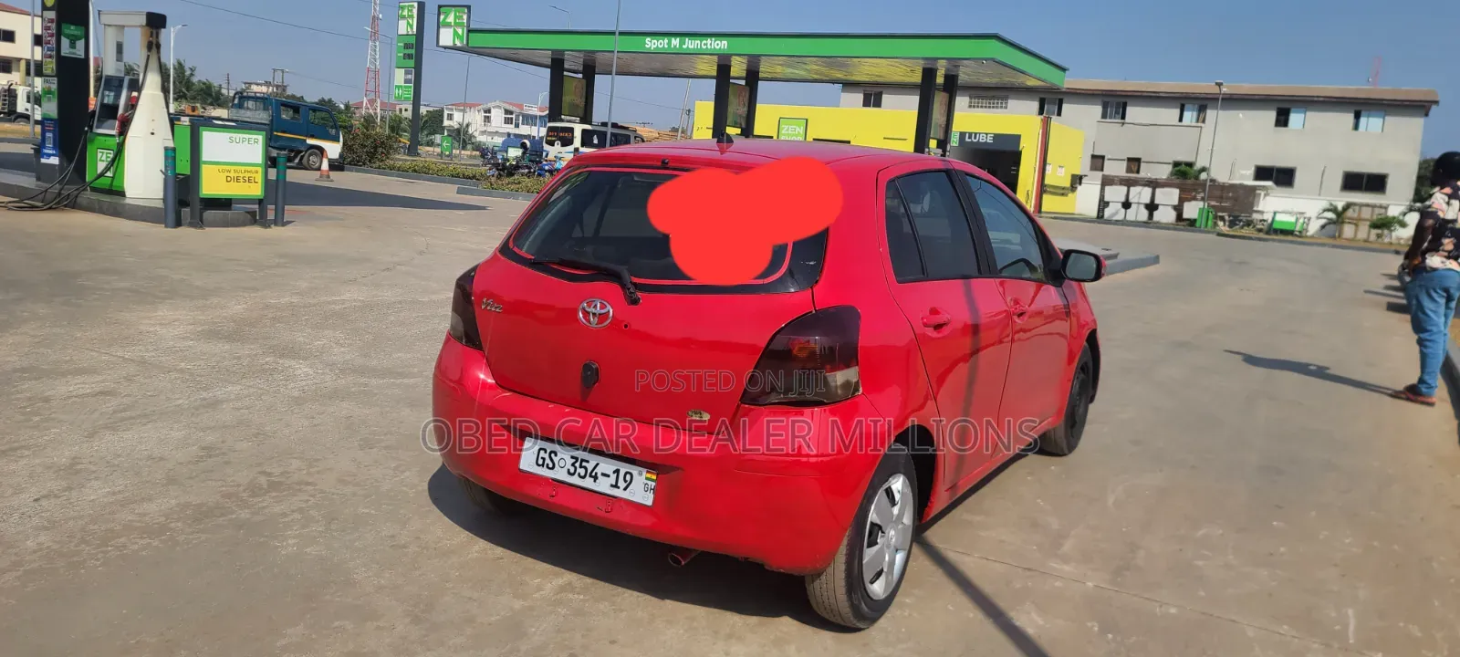 Pontiac Vibe 2008 Red