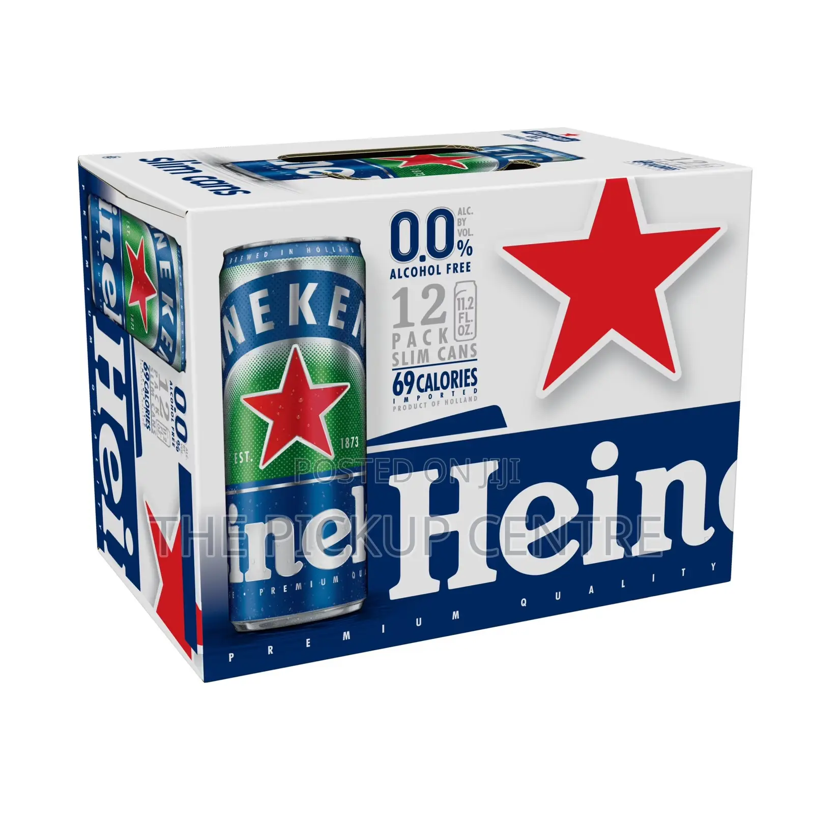 Heineken 0.0 Non-Alcoholic 12 Packs, 11.2 Fl Oz Cans