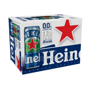 Heineken 0.0 Non-Alcoholic 12 Packs, 11.2 Fl Oz Cans