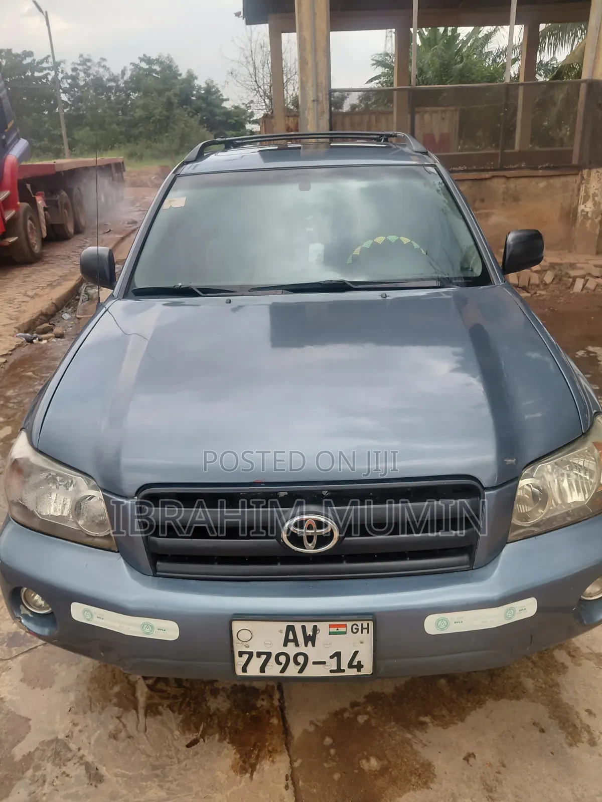 Toyota Highlander 2008 Blue