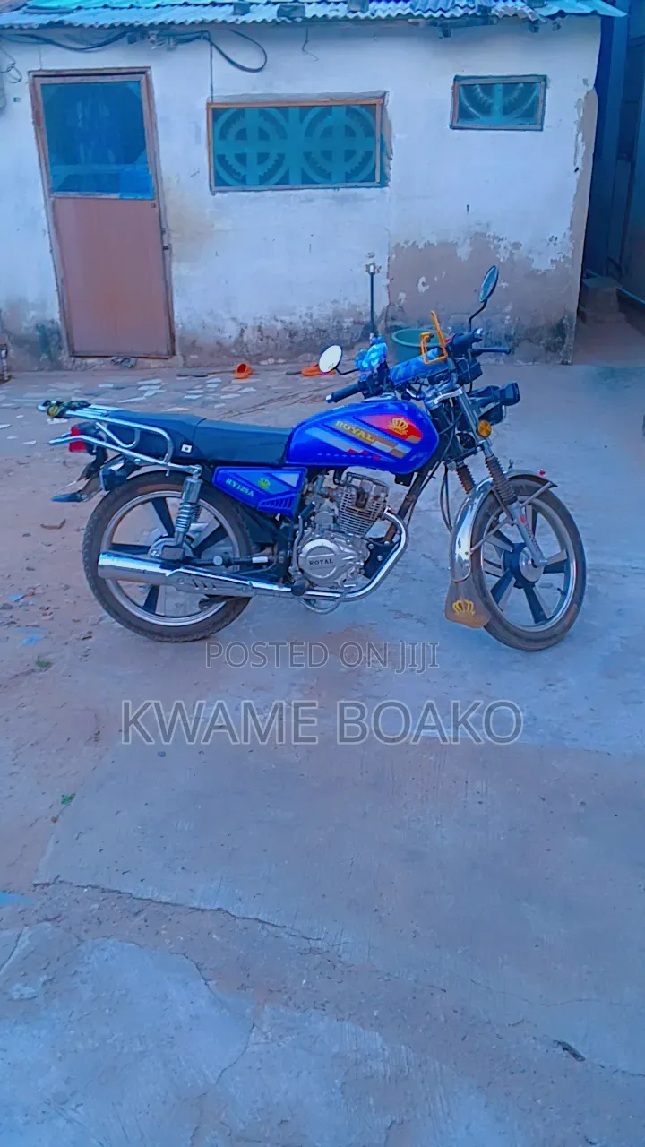New Royal Motorcycle 2026 Blue