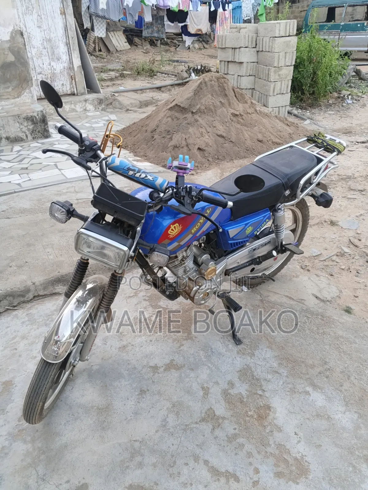 New Royal Motorcycle 2026 Blue