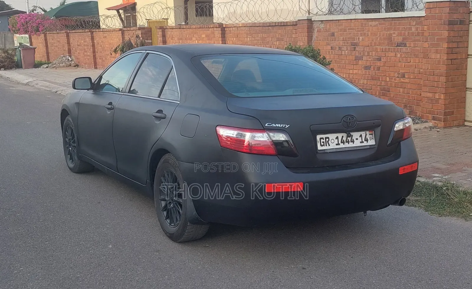 Toyota Camry 2.4 2008 Matt Black