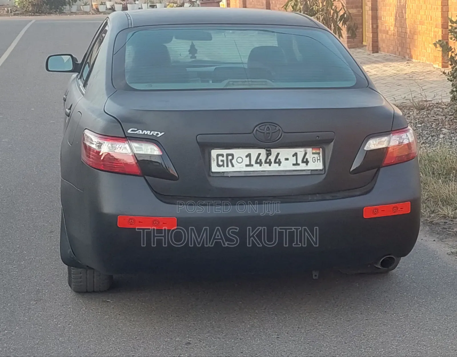 Toyota Camry 2.4 2008 Matt Black
