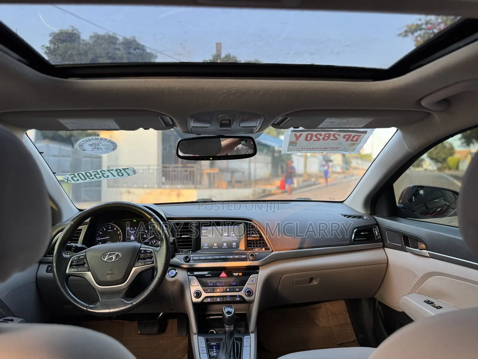 Hyundai Elantra Limited 2018 Red