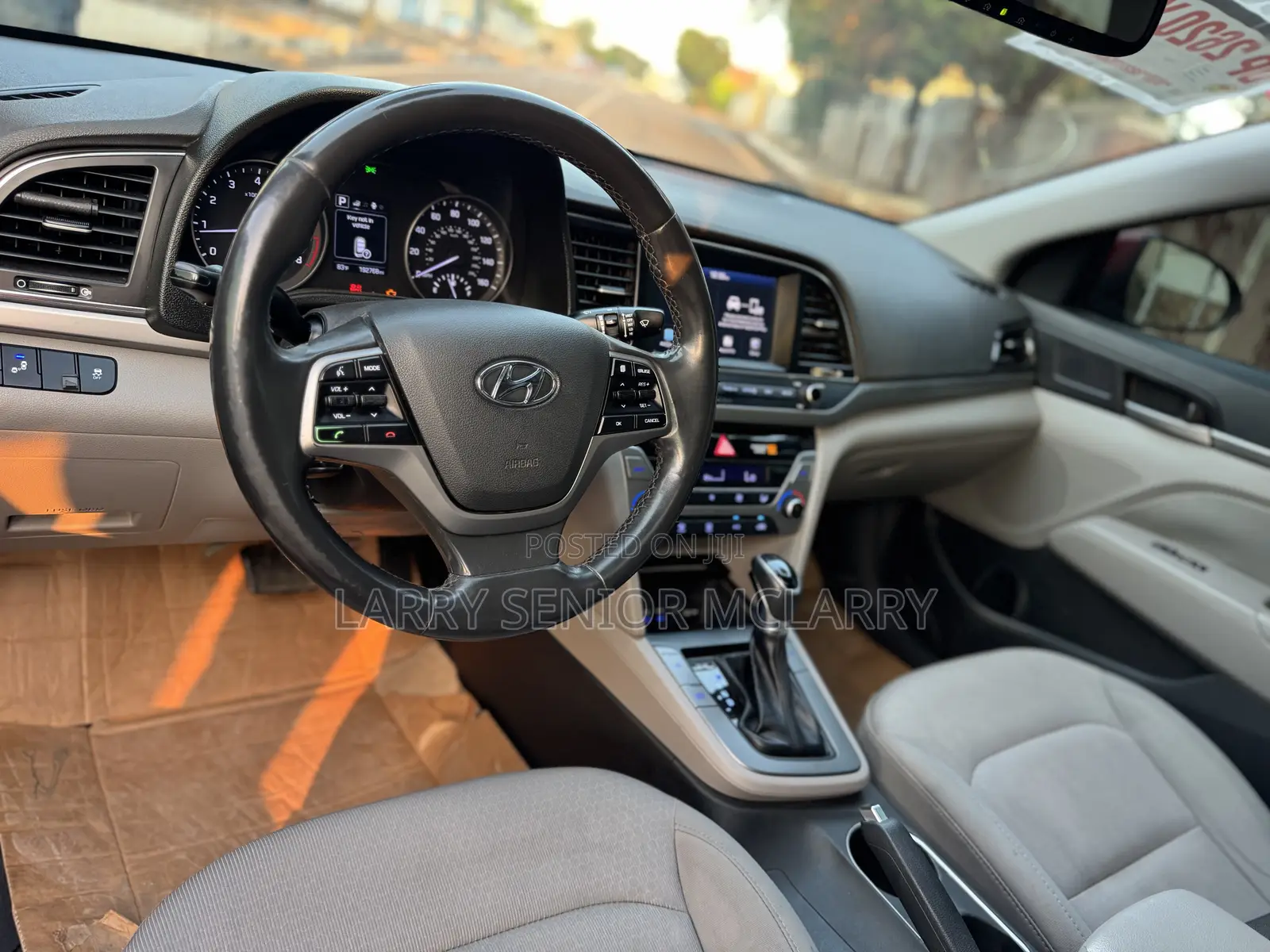 Hyundai Elantra Limited 2018 Red