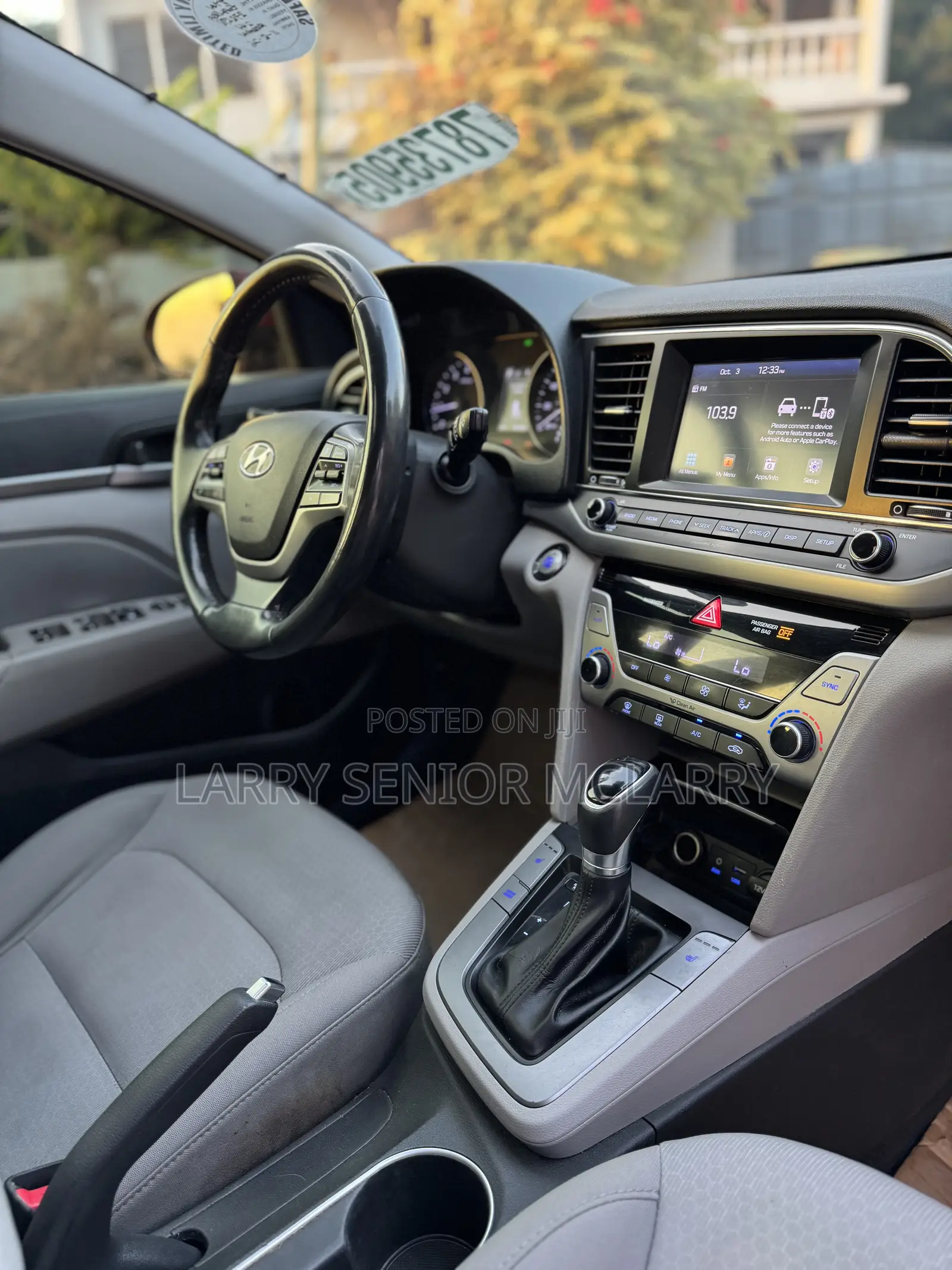 Hyundai Elantra Limited 2018 Red