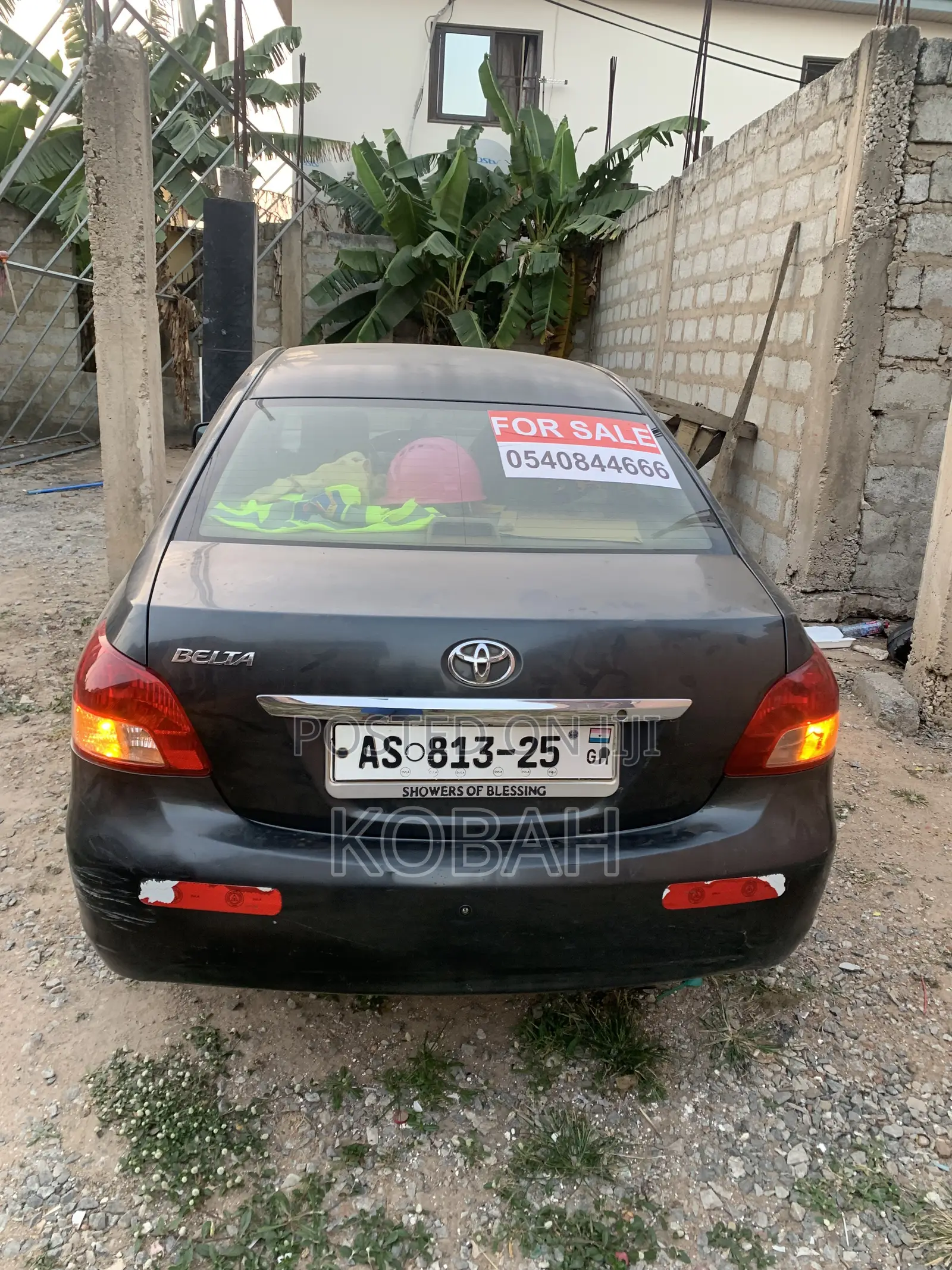 Toyota Belta 2012 Gray