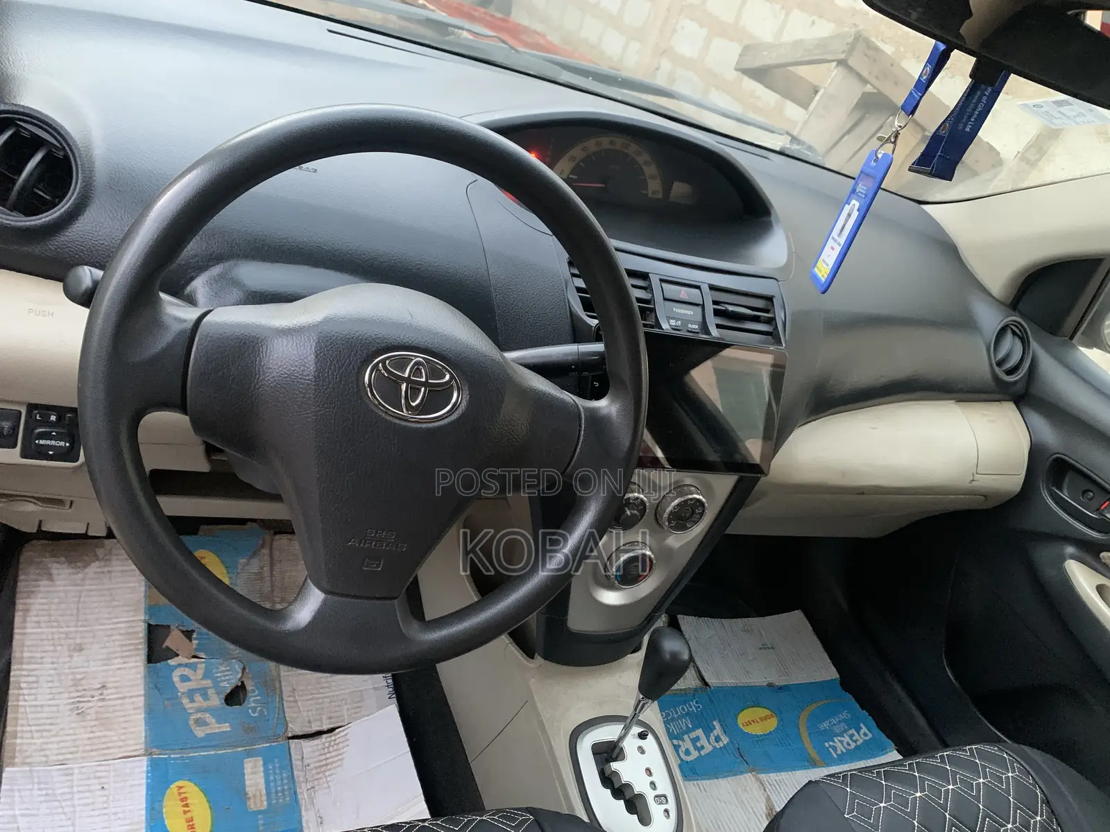 Toyota Belta 2012 Gray