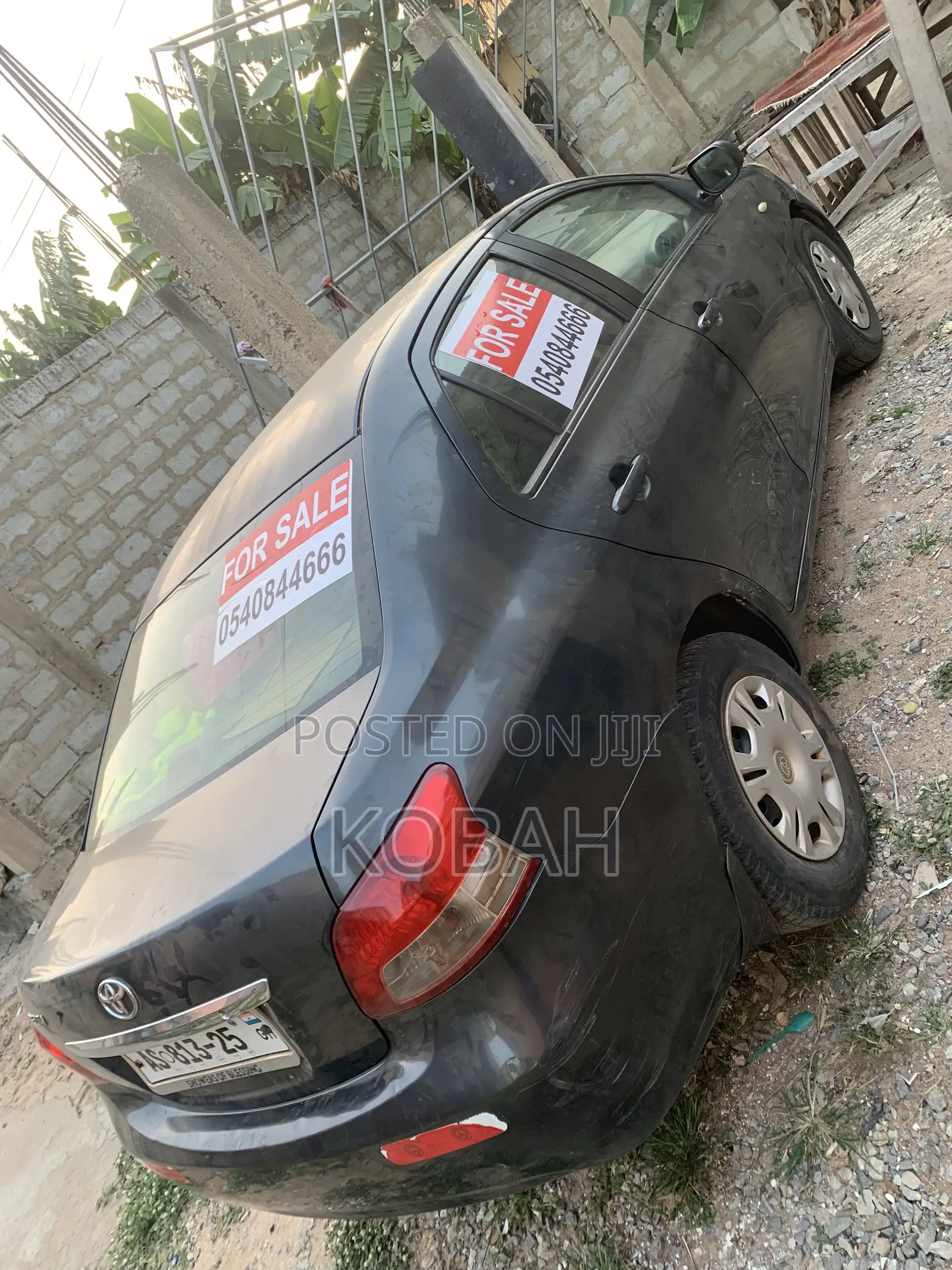 Toyota Belta 2012 Gray