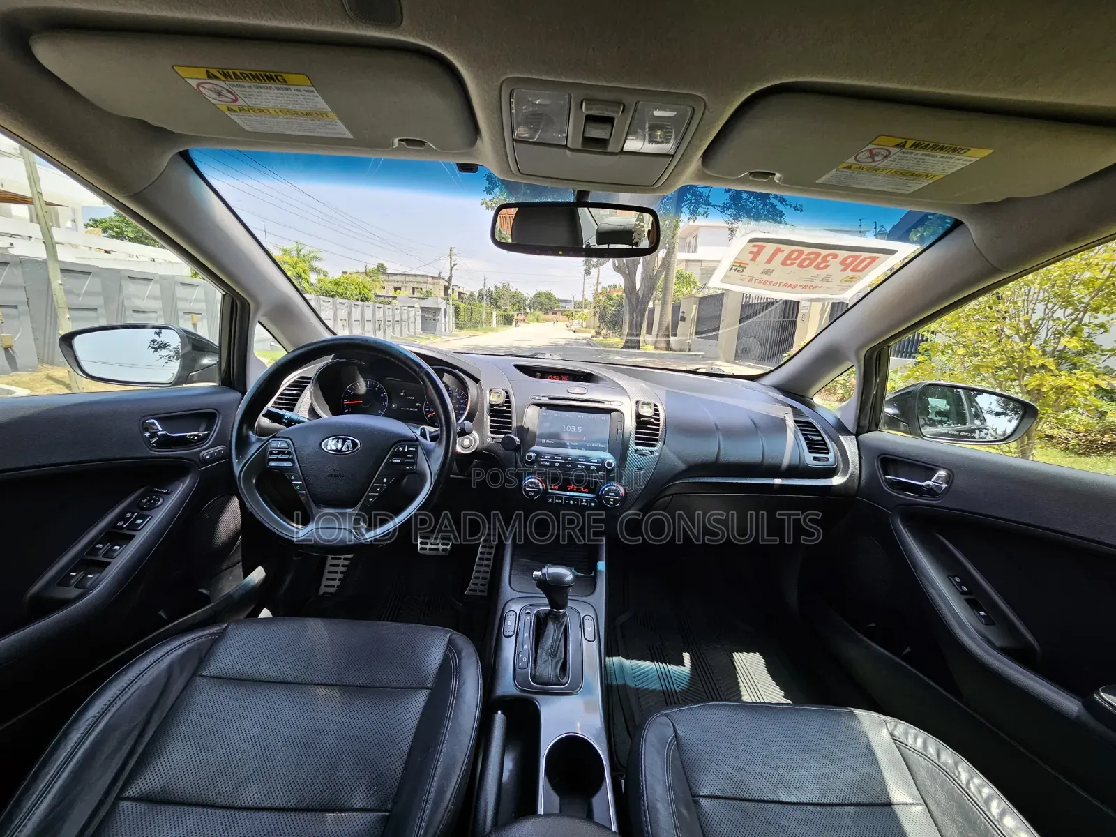 Kia Forte EX Sedan 2015 Black