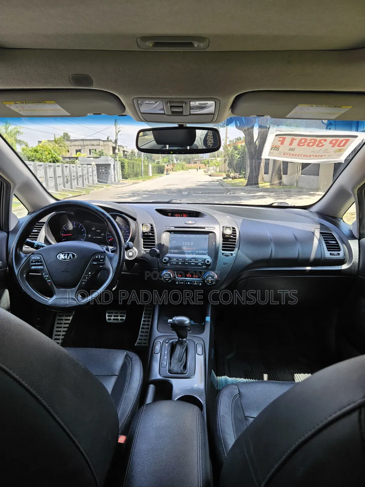 Kia Forte EX Sedan 2015 Black