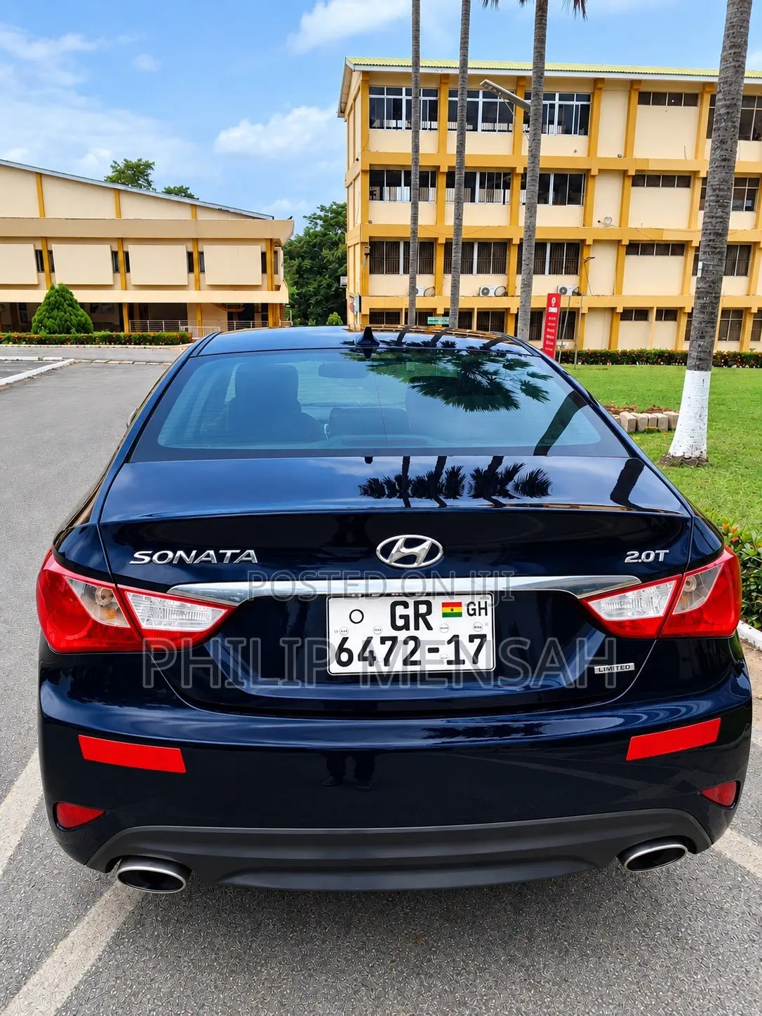 Hyundai Sonata 2014 Blue