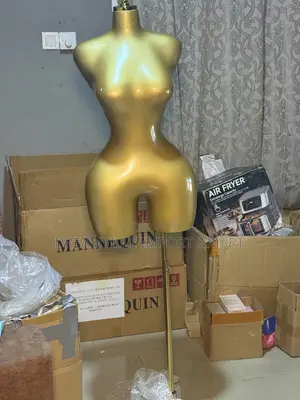 Gold Fiberglass Mannequin