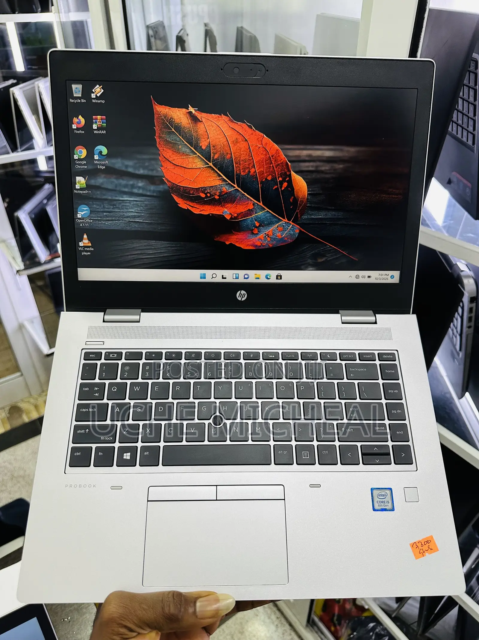 Laptop HP ProBook 640 G5 8GB Intel Core i5 SSD 256GB