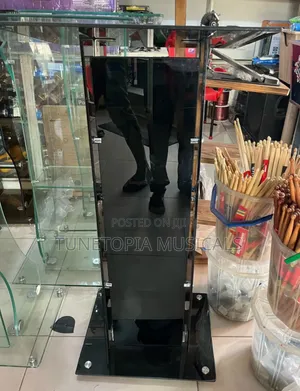 Black Glass Pulpit
