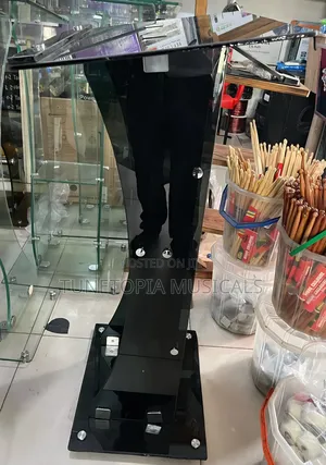 Black Glass Pulpit