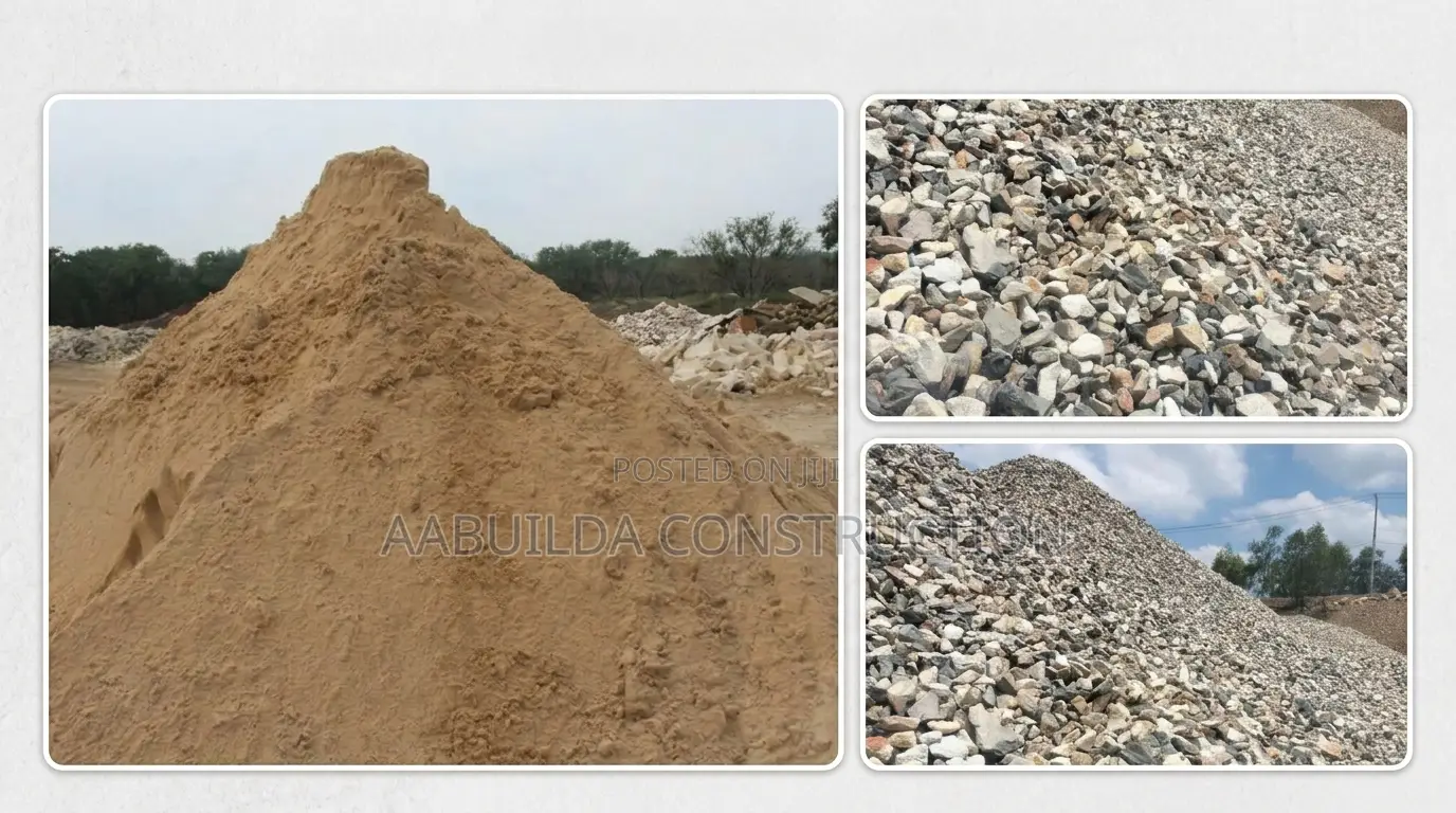24/7 Sand and Stones Supply – 20 Cubic Tipper | Fast Delivery
