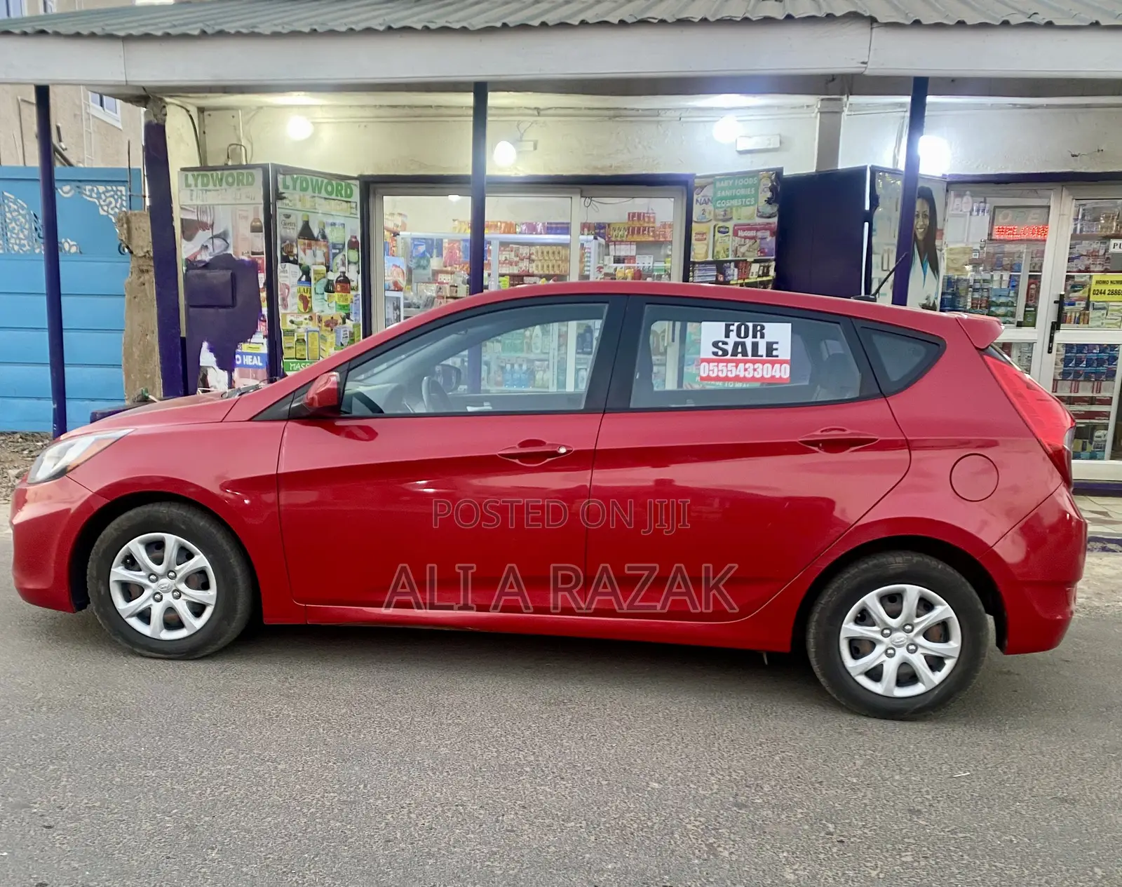 Hyundai Accent GS 4dr Hatchback (1.6L 4cyl 6A) 2014 Gray