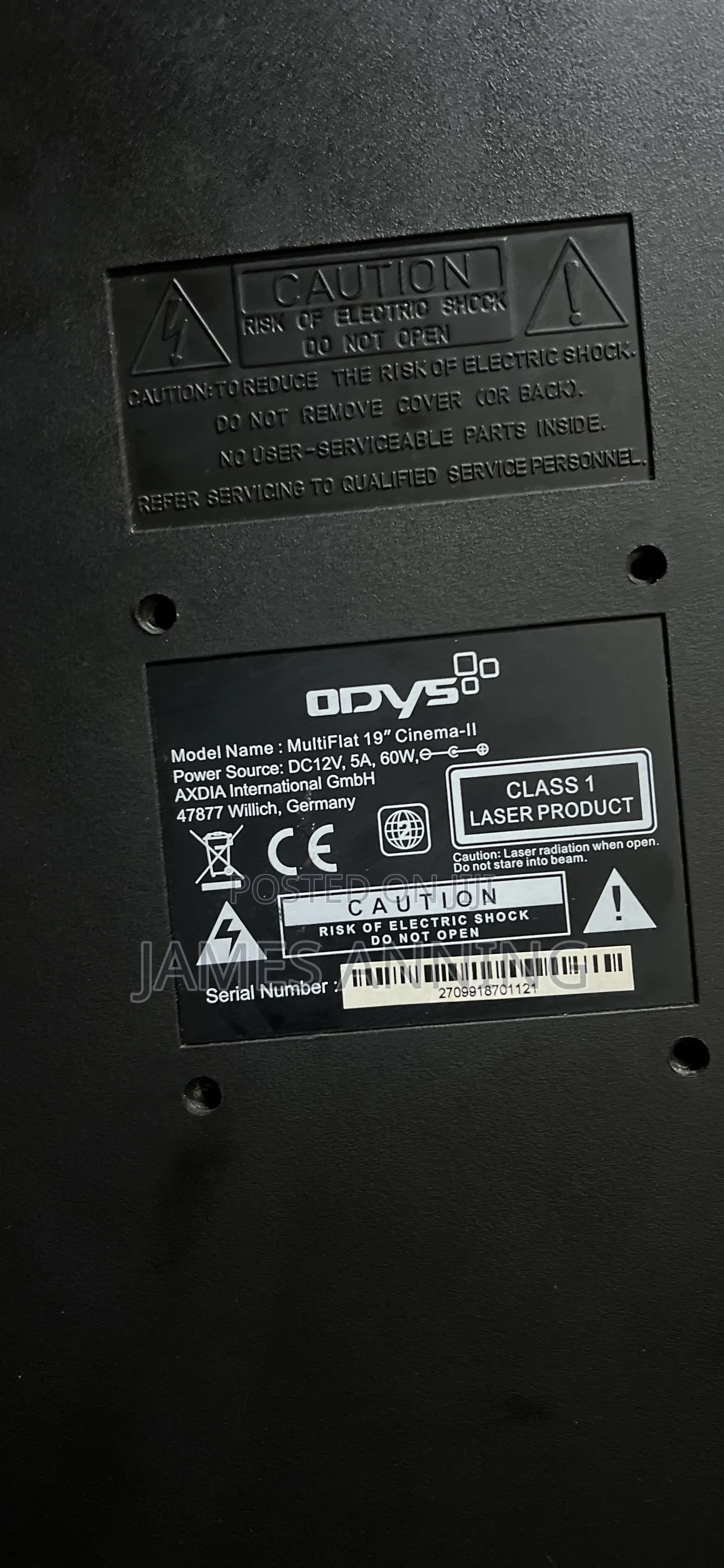 German Brand Odys 19" LCD